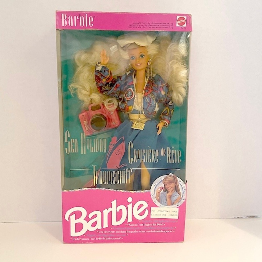 1992 Mattel Sea Holiday Cruise Barbie Doll Foreign International Edition #5471